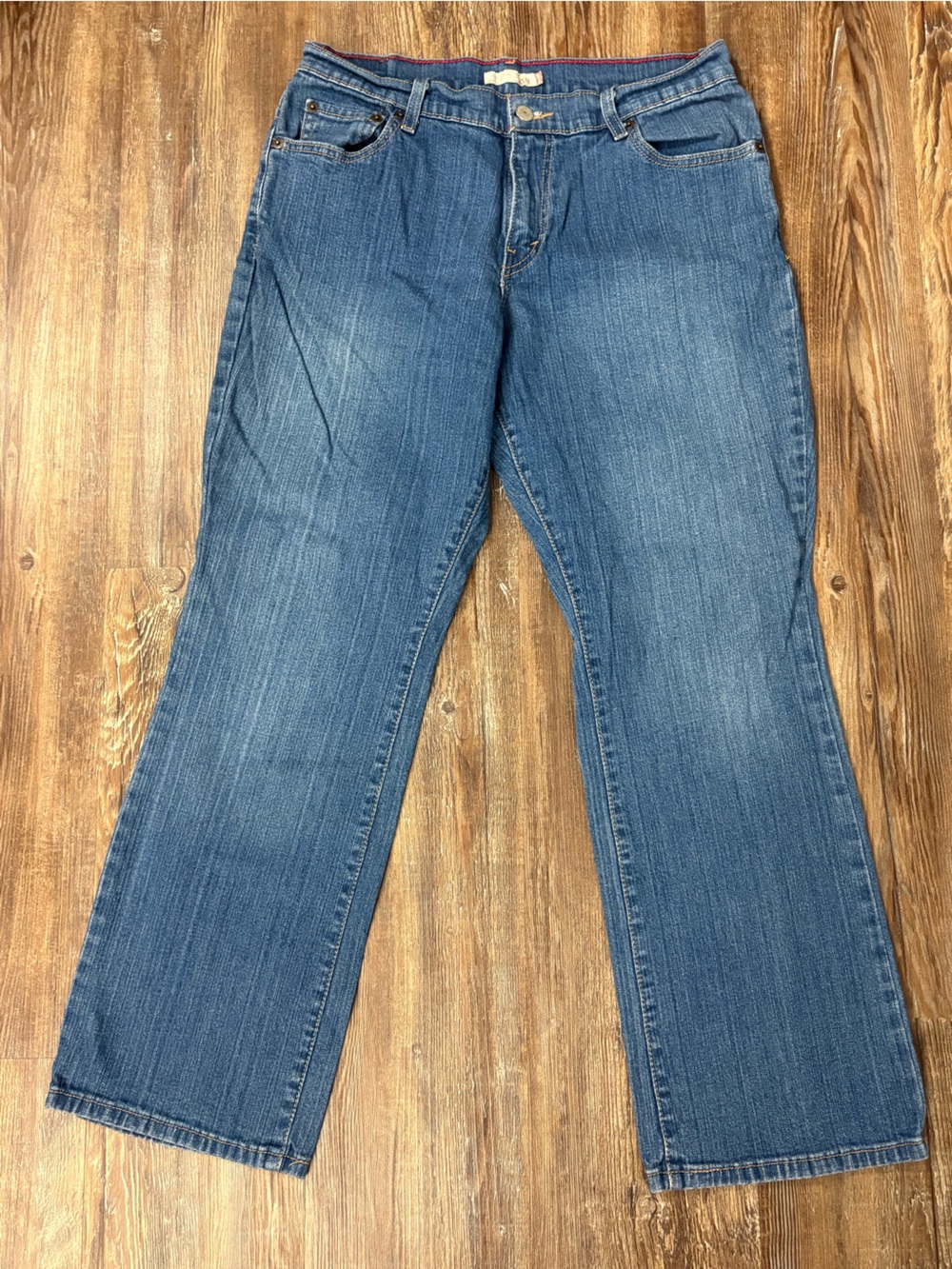 Levi’s Denim 550 Relaxed Bootcut Blue Casual Jeans 12/Medium Basic Classic